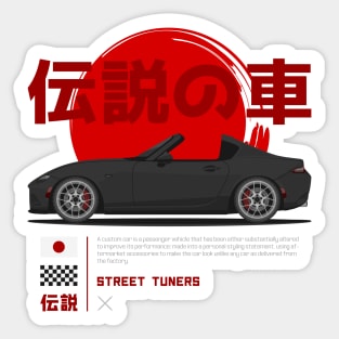 Tuner Black ND Miata Roadster JDM Sticker